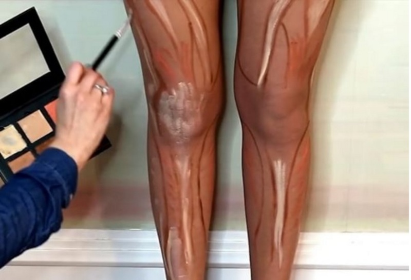 فيديو كونتور الساقين أصبح ممكناً مع خبيرات التجميل شاهدي الطريقة